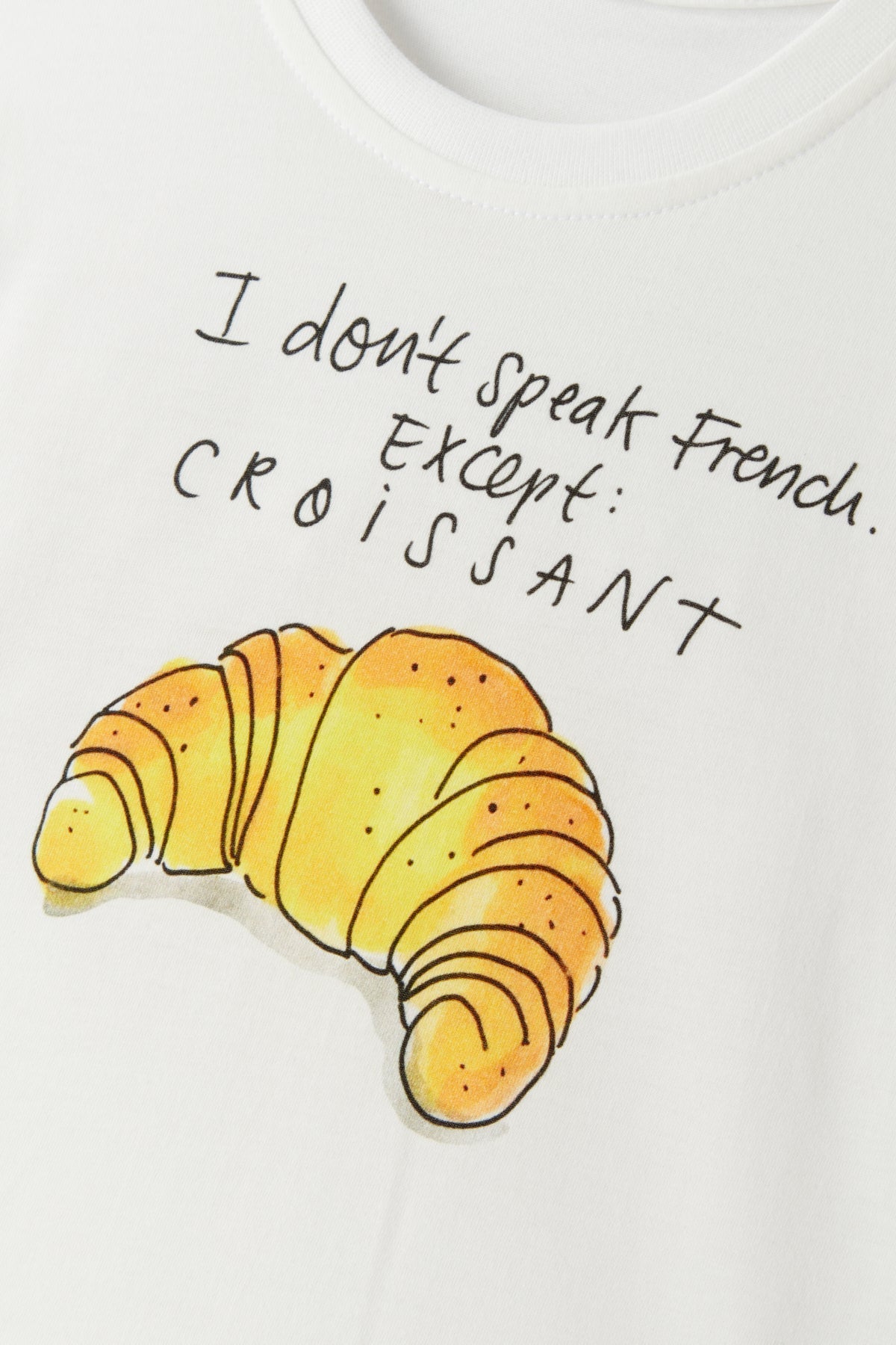 Croissant Mood Tişört