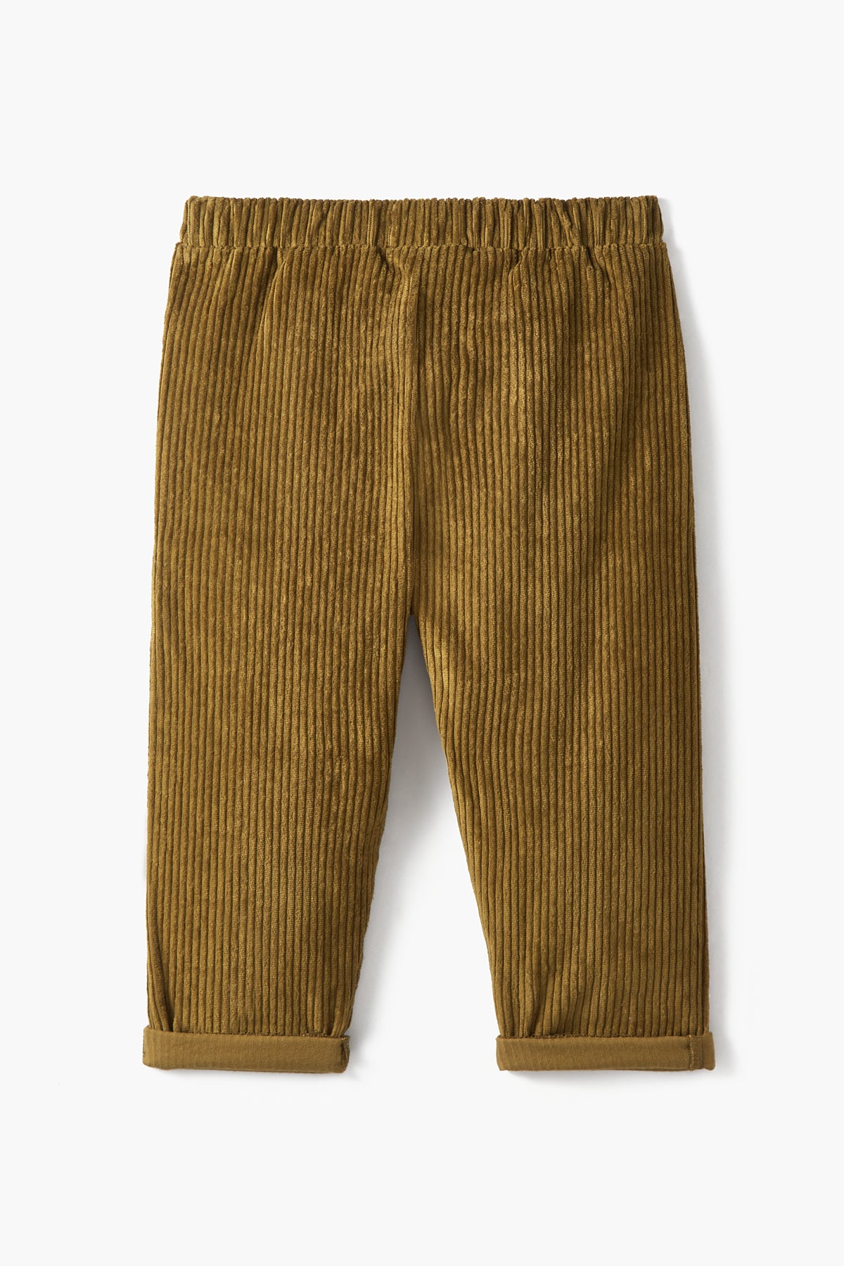 Khaki Corduroy Trousers