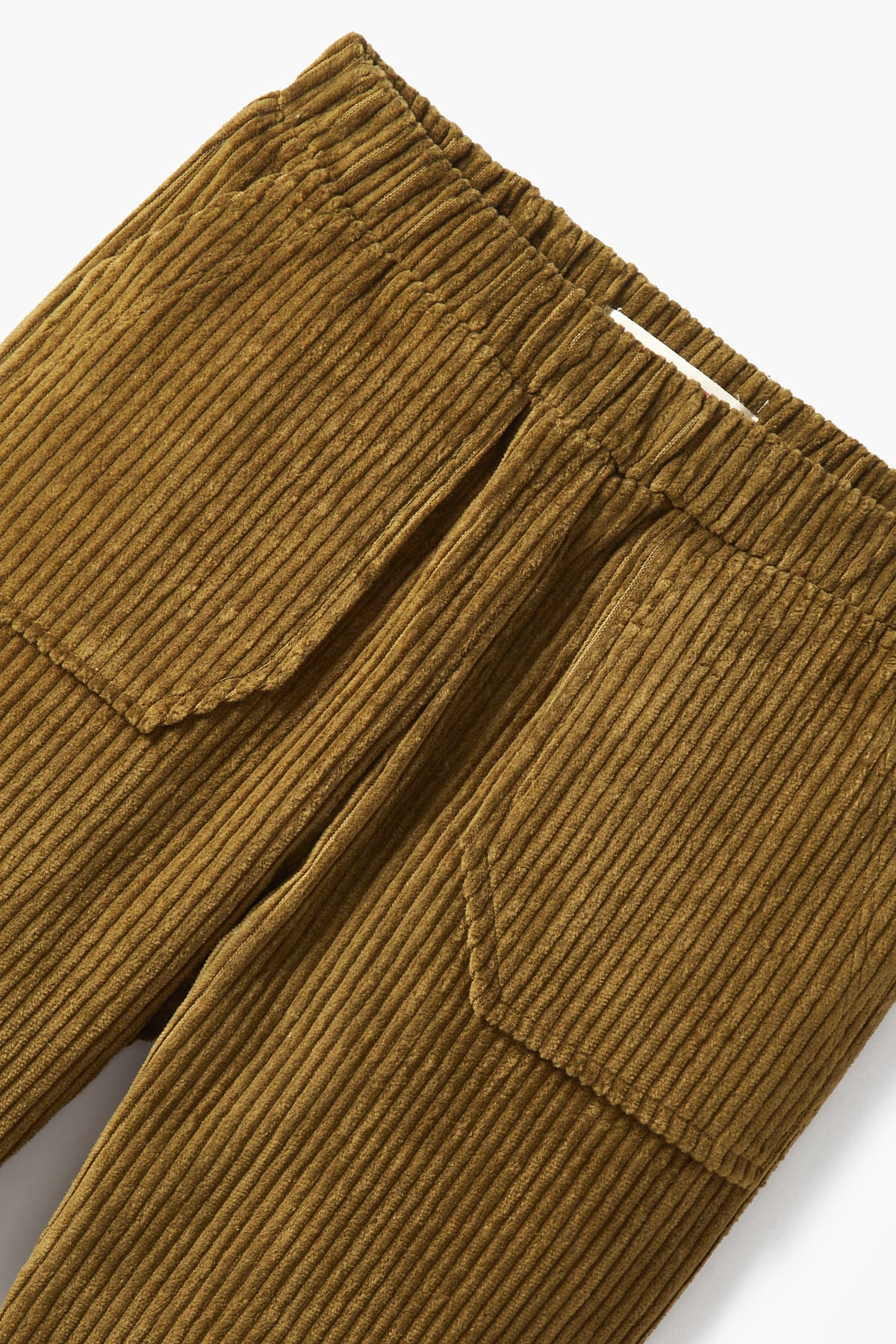 Khaki Corduroy Trousers