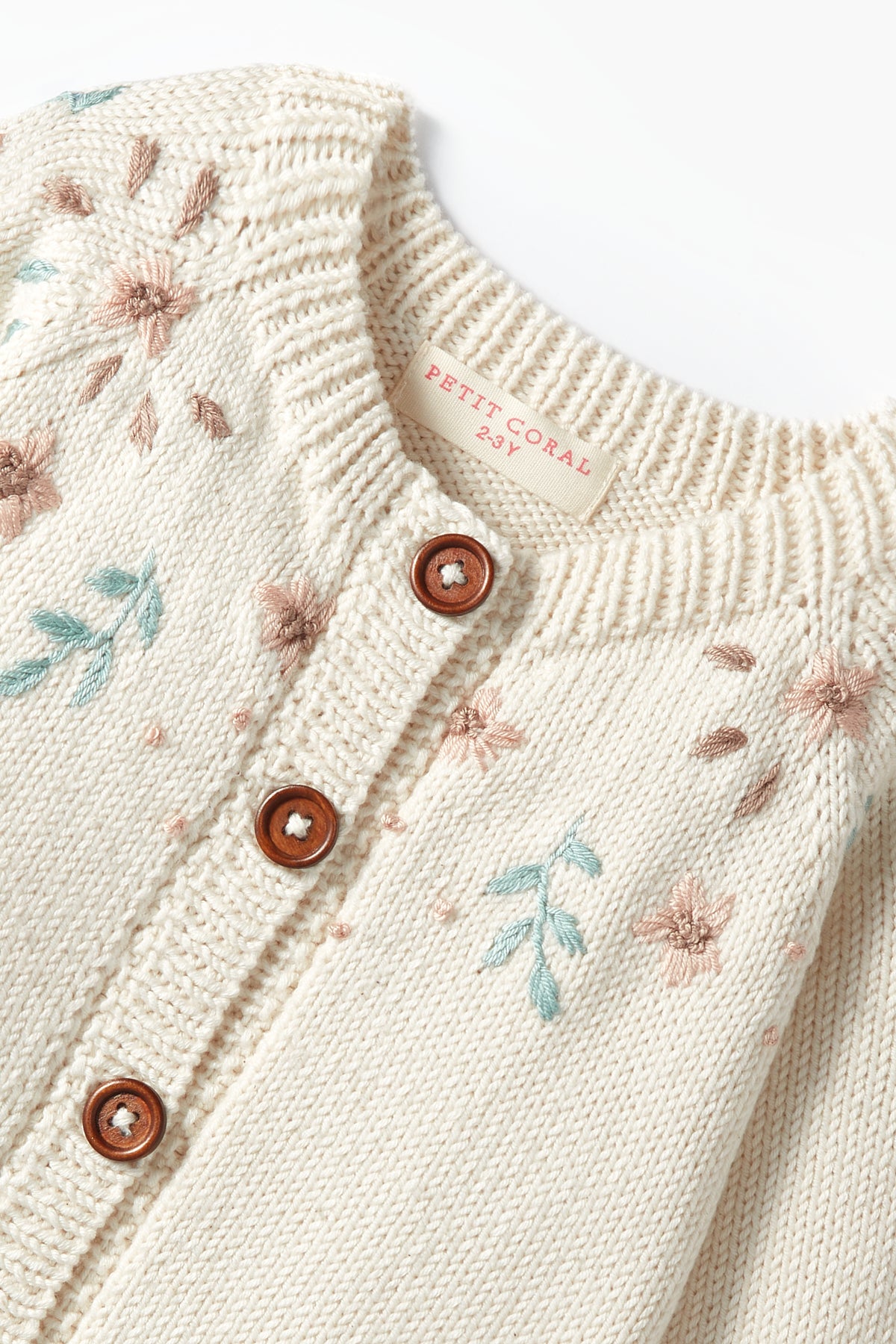 Cotton Embroidered Cardigan