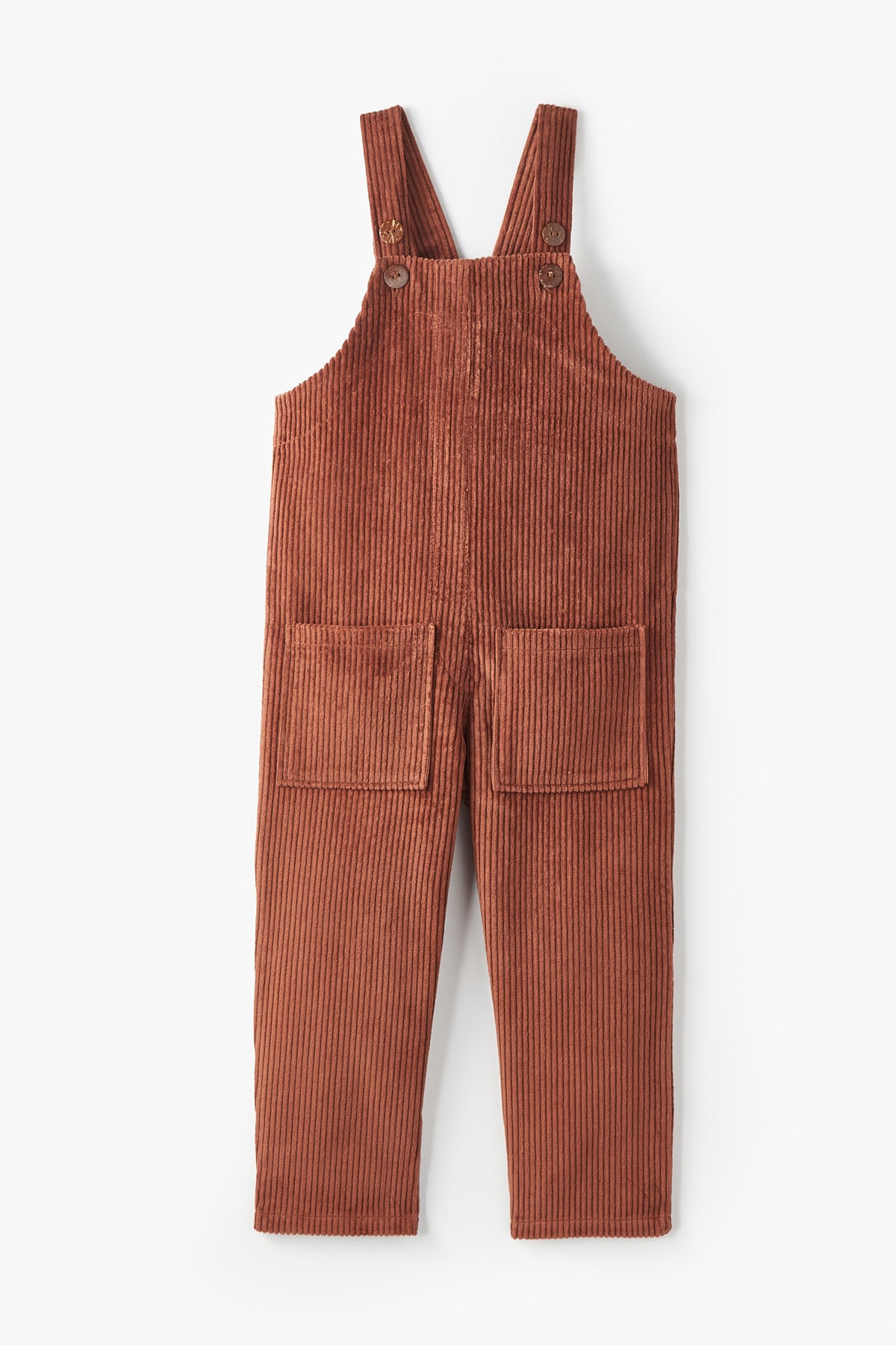 Brown Corduroy Jumpsuit
