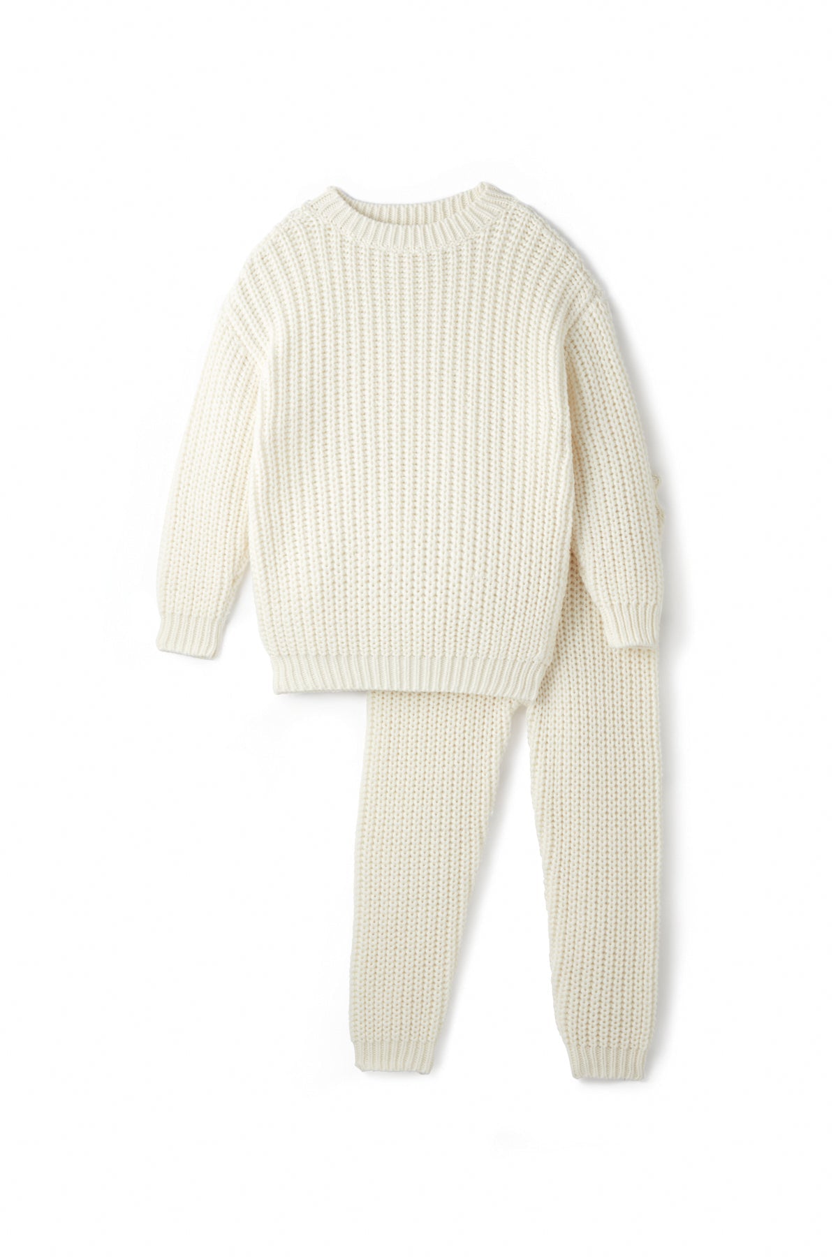 Ekru Knit Set