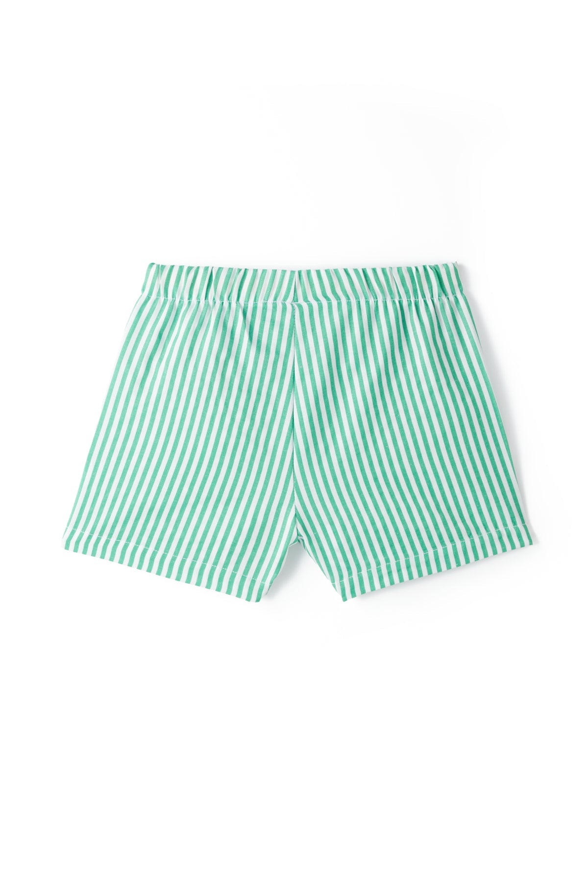 Green Stripe Shorts