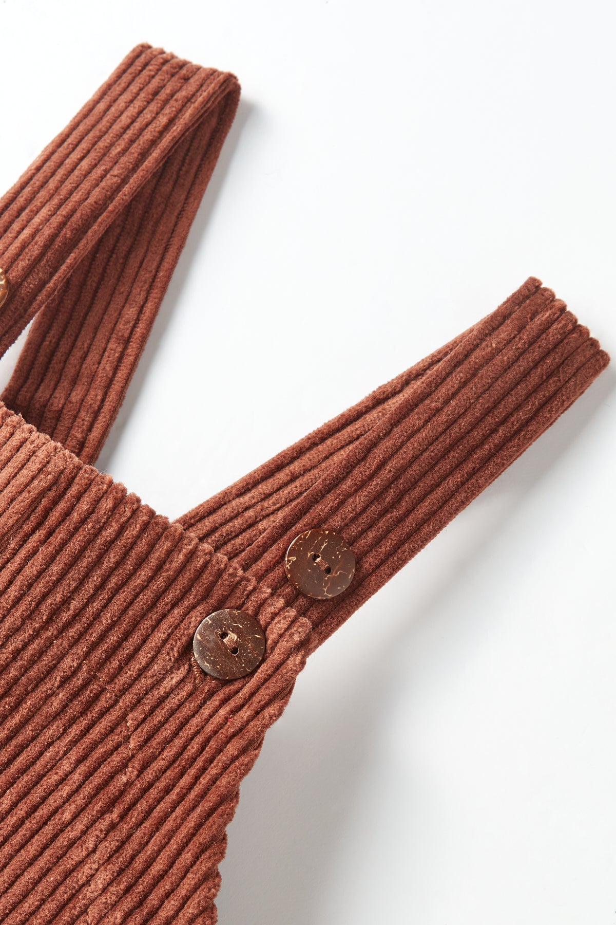 Brown Corduroy Jumpsuit