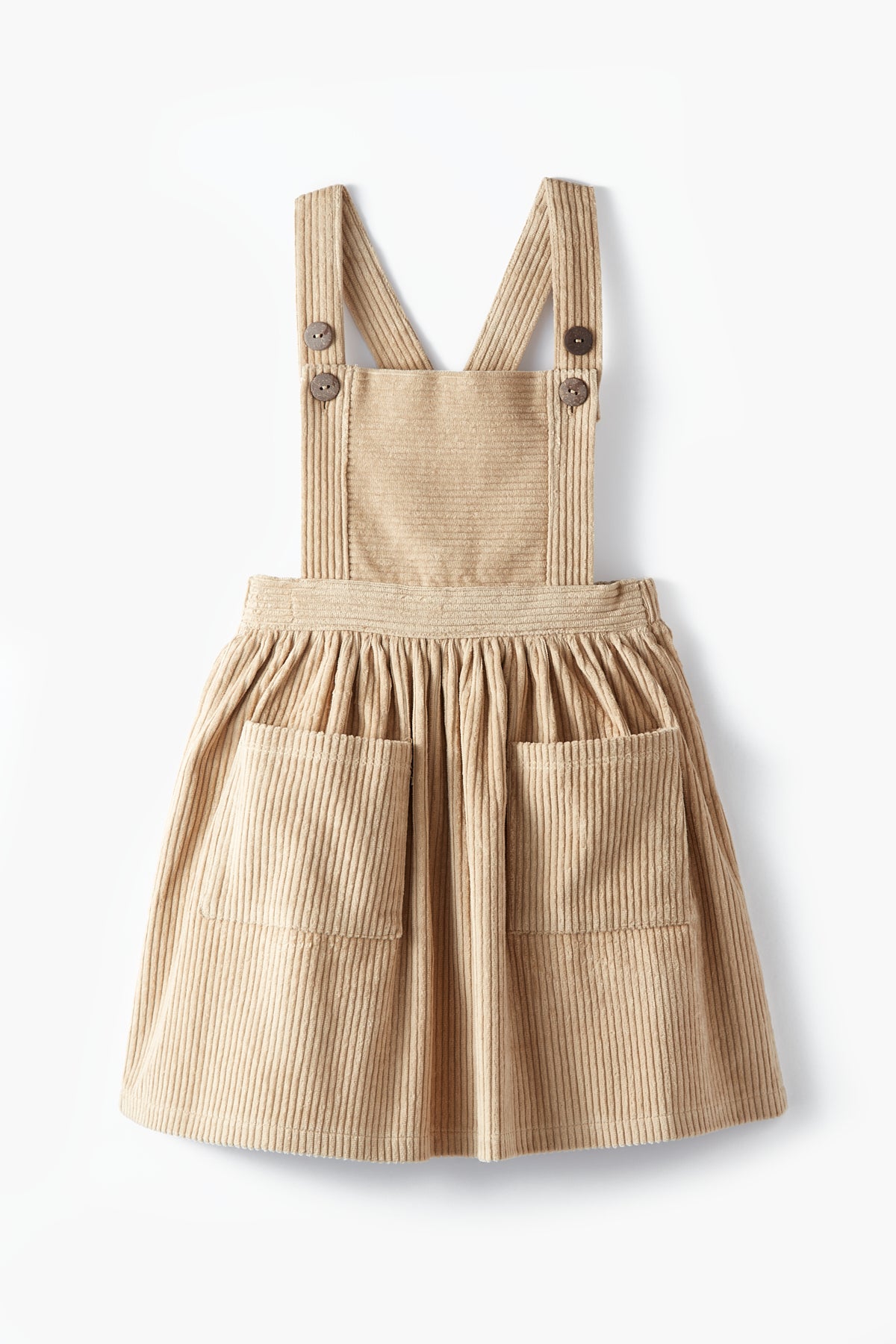 Sand Velvet Dress