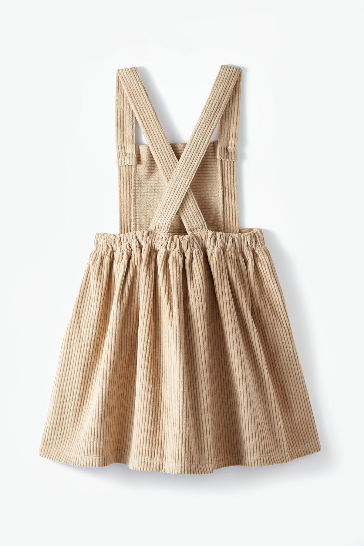 Sand Velvet Dress