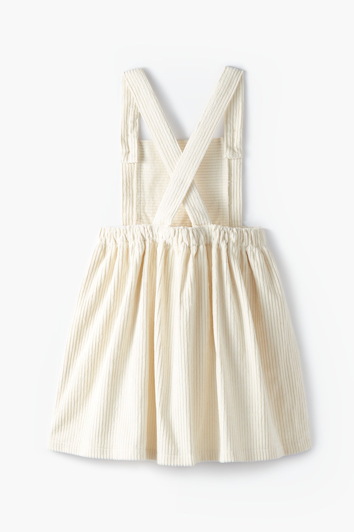 Vanilla White Velvet Dress