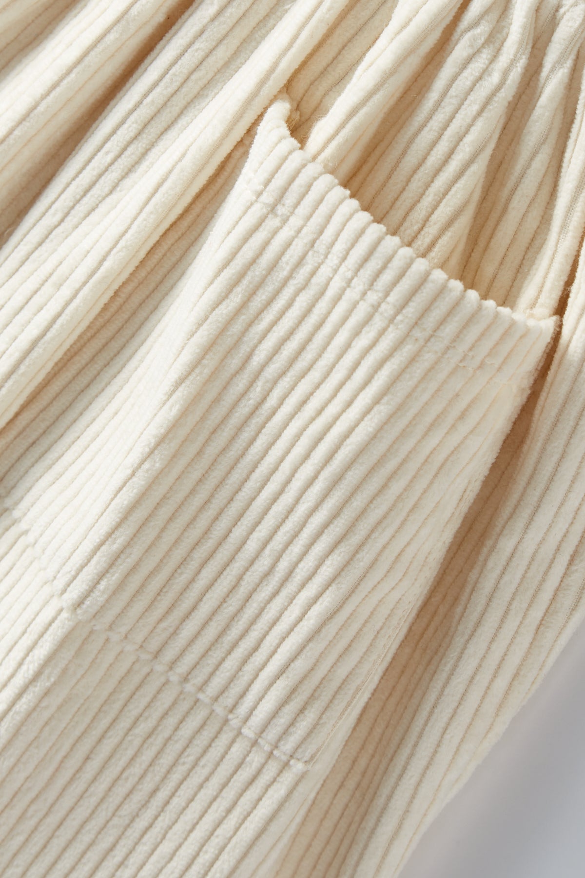 Vanilla White Velvet Dress