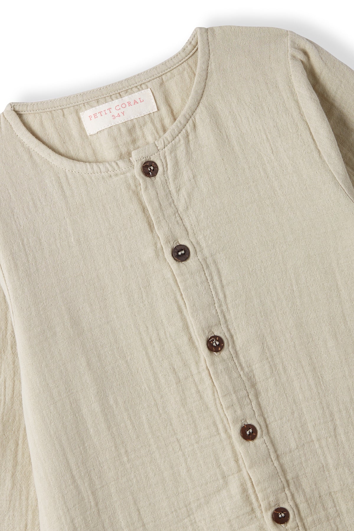 Sand Long Sleeve Onesie