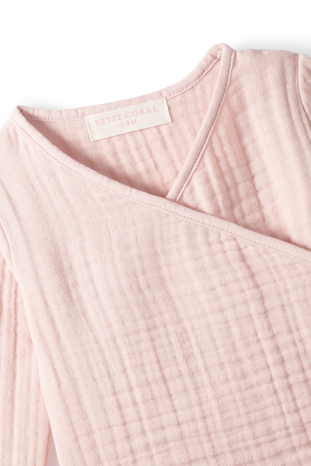 Newborn Muslin 2 Piece Set Soft Pink