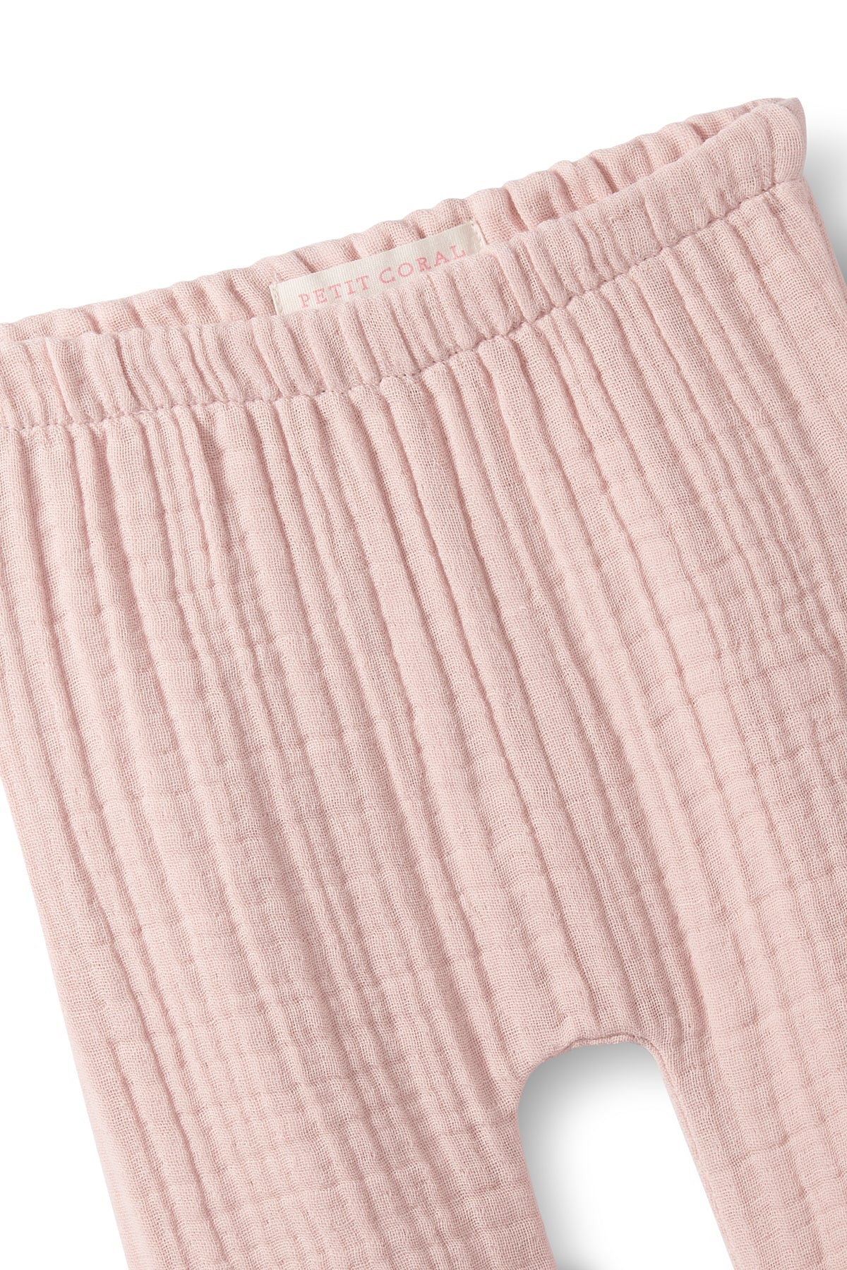 Newborn Muslin 2 Piece Set Soft Pink
