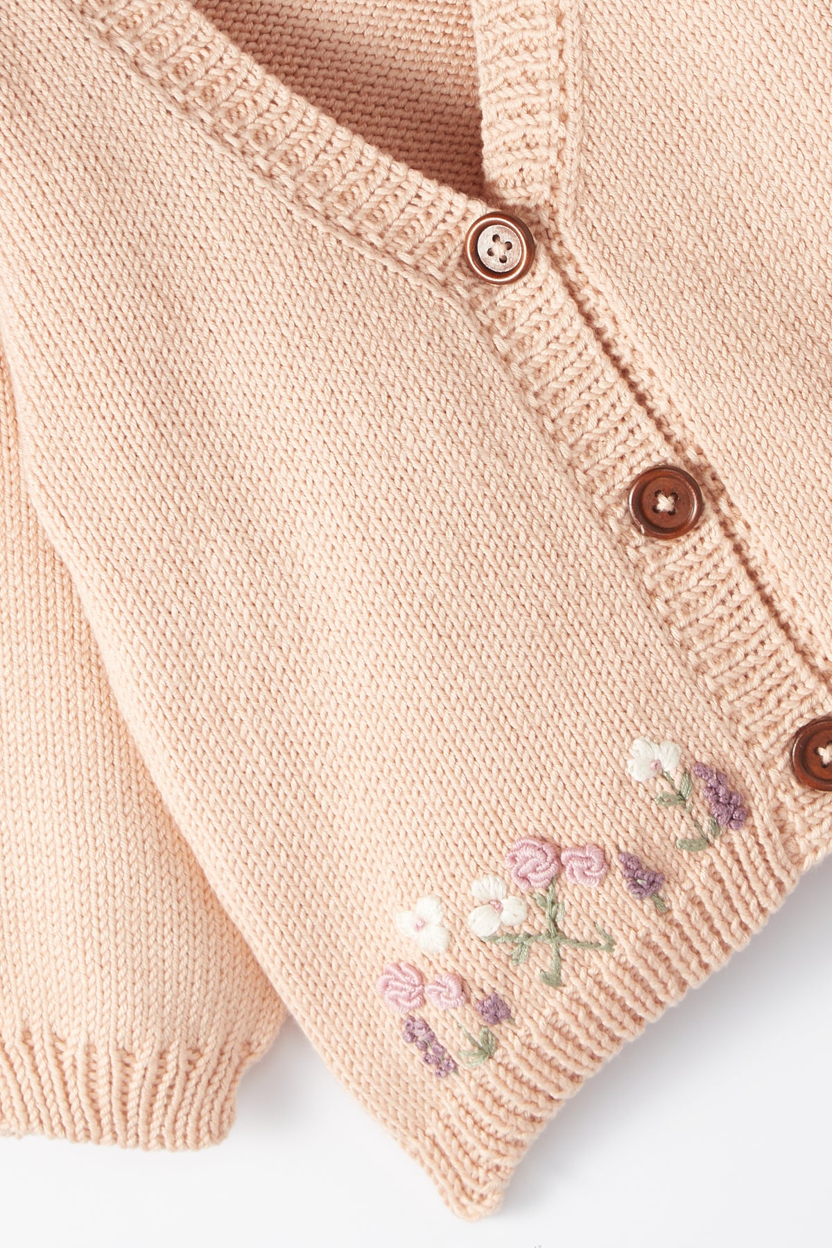 Cotton Embroidered Cardigan
