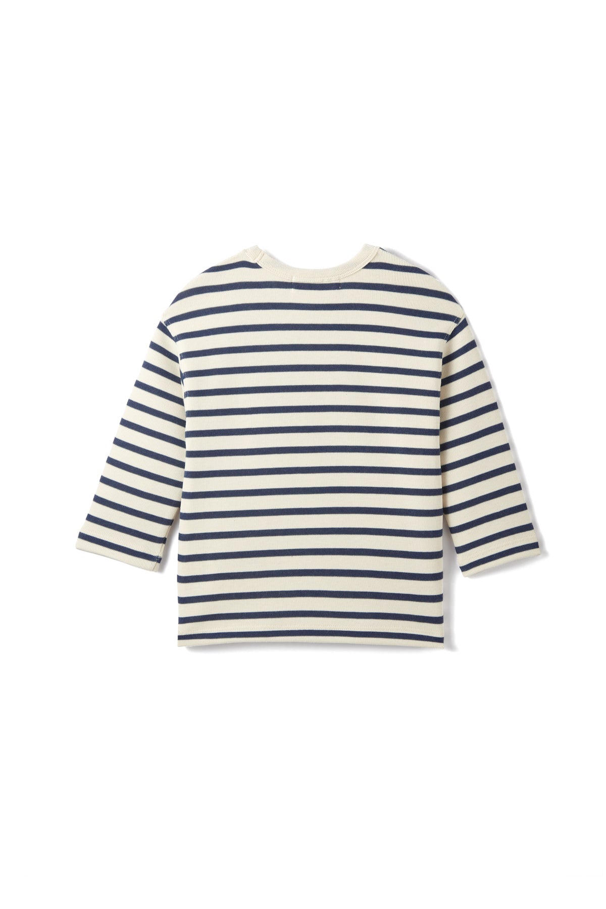 Navy Blue Striped Basic LYC