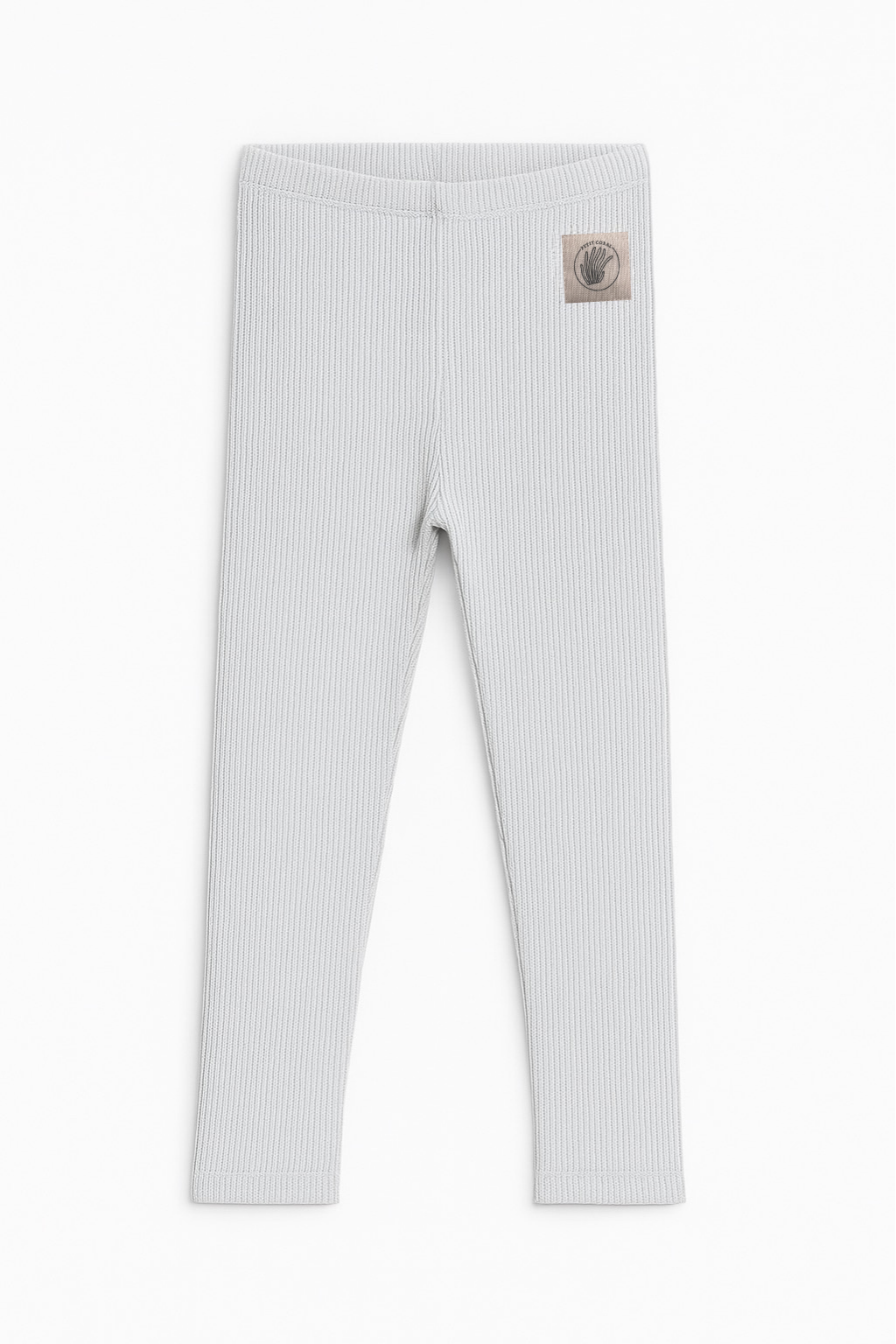 Ribbed Leggings-Grey