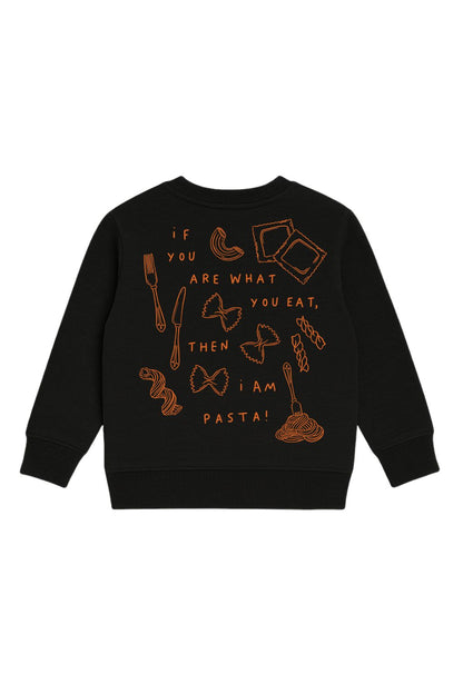 Pasta Sweatshirt - Black