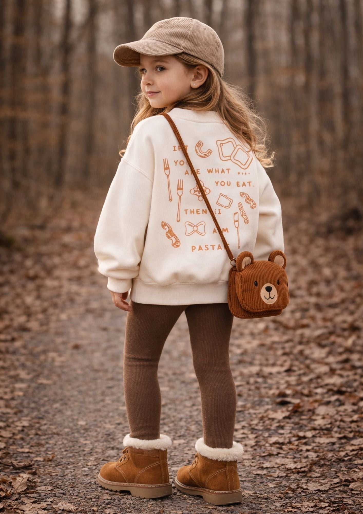 Pasta Sweatshirt - Ecru