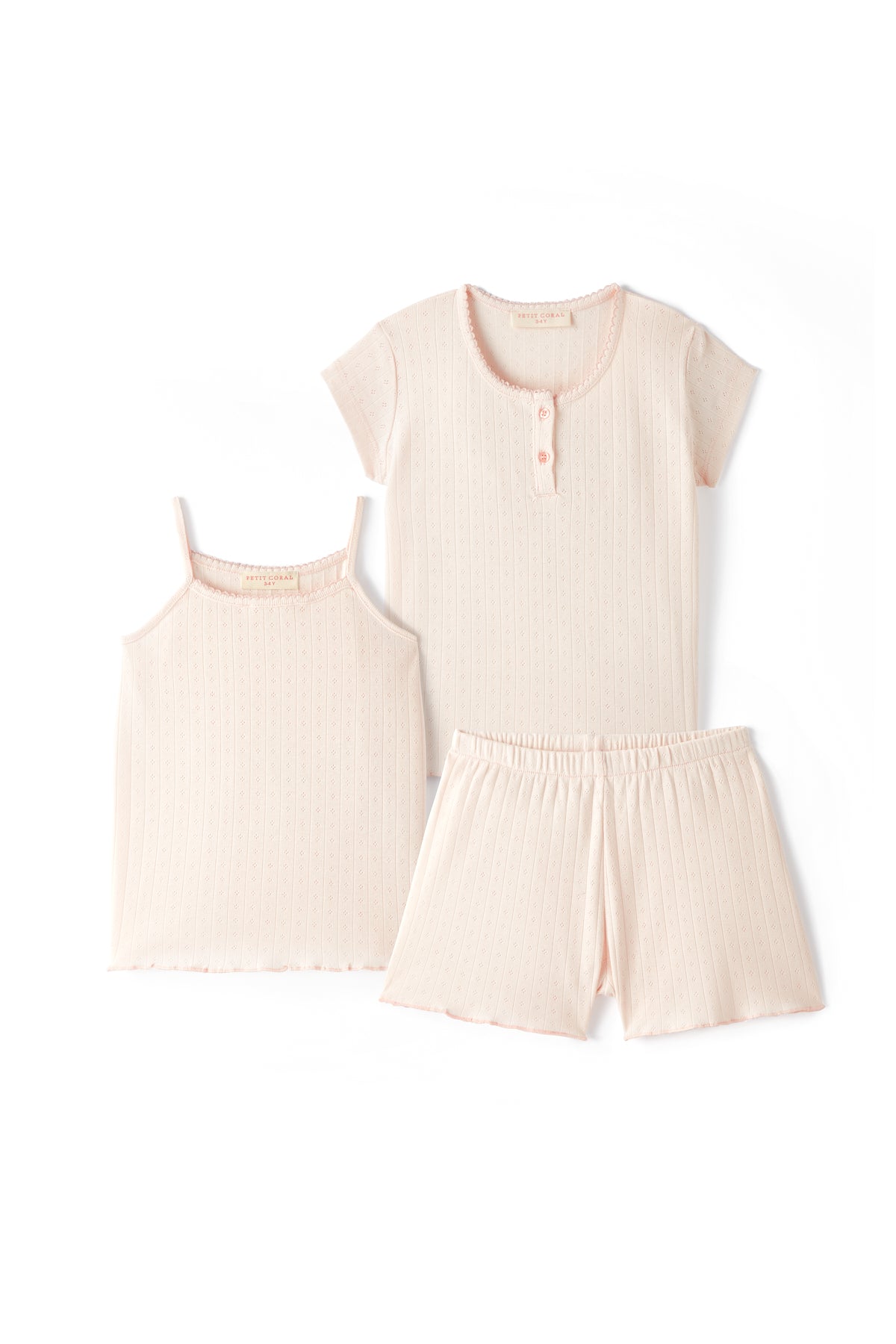 Blush Whisper Pyjamas-Mini