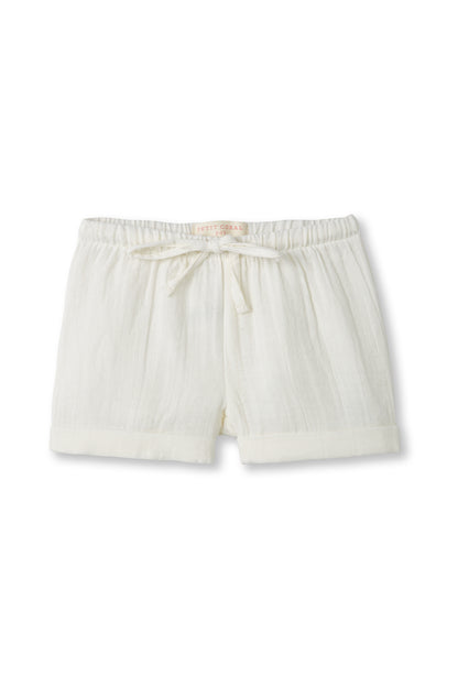 Vanilla White Shorts