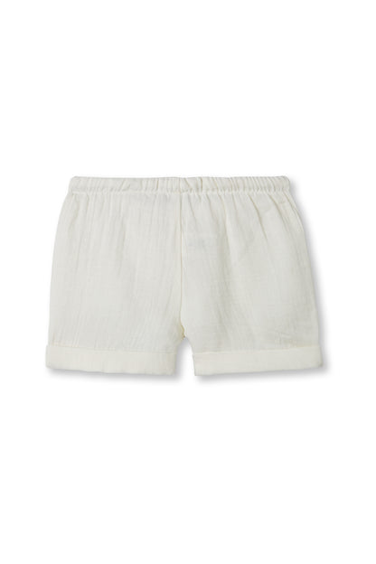 Vanilla White Shorts