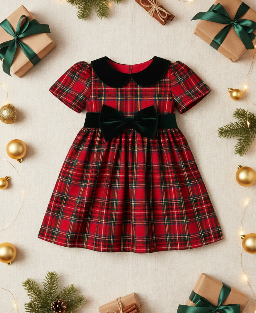 Tartan Merry Dress