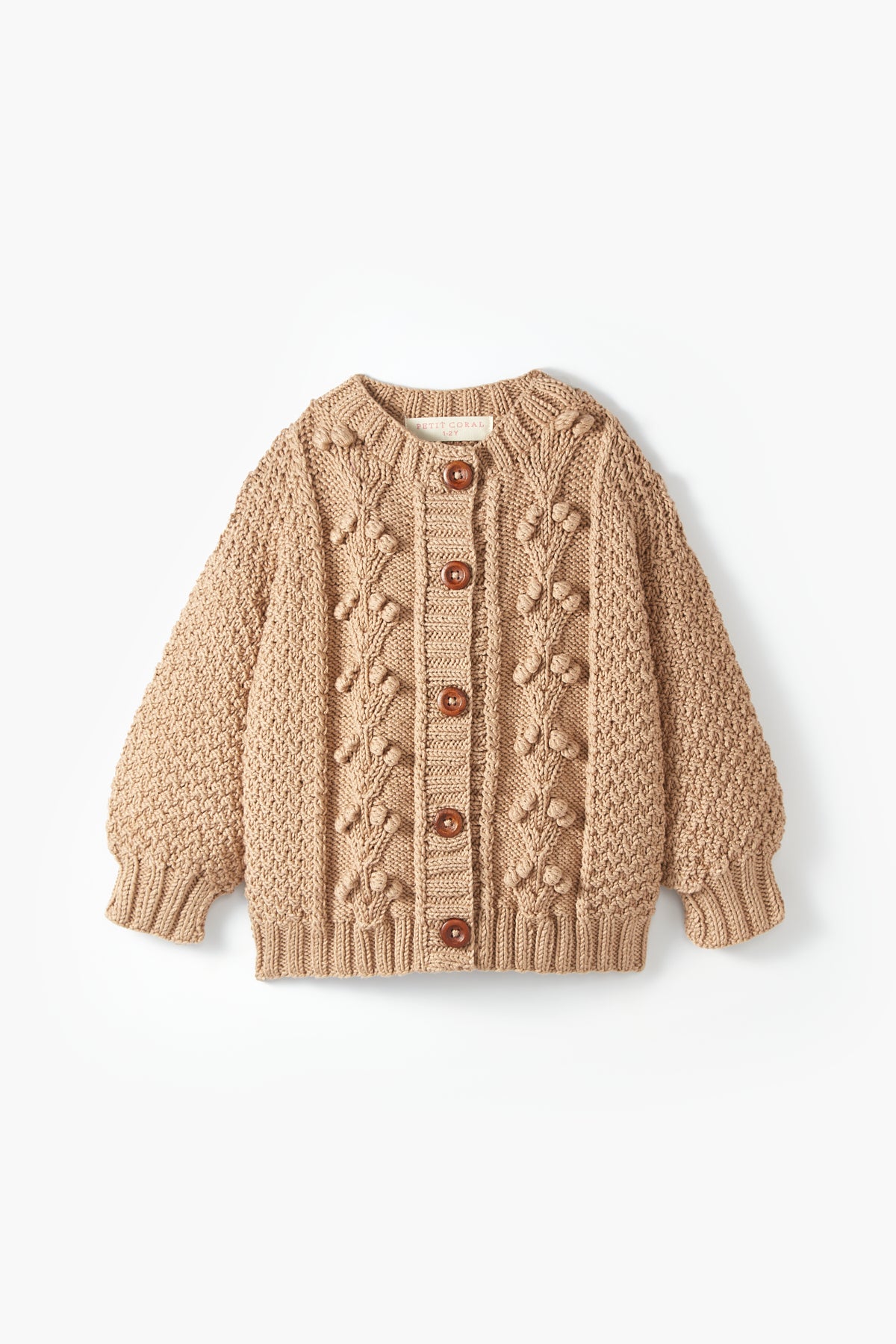 Cotton Cardigan Sand