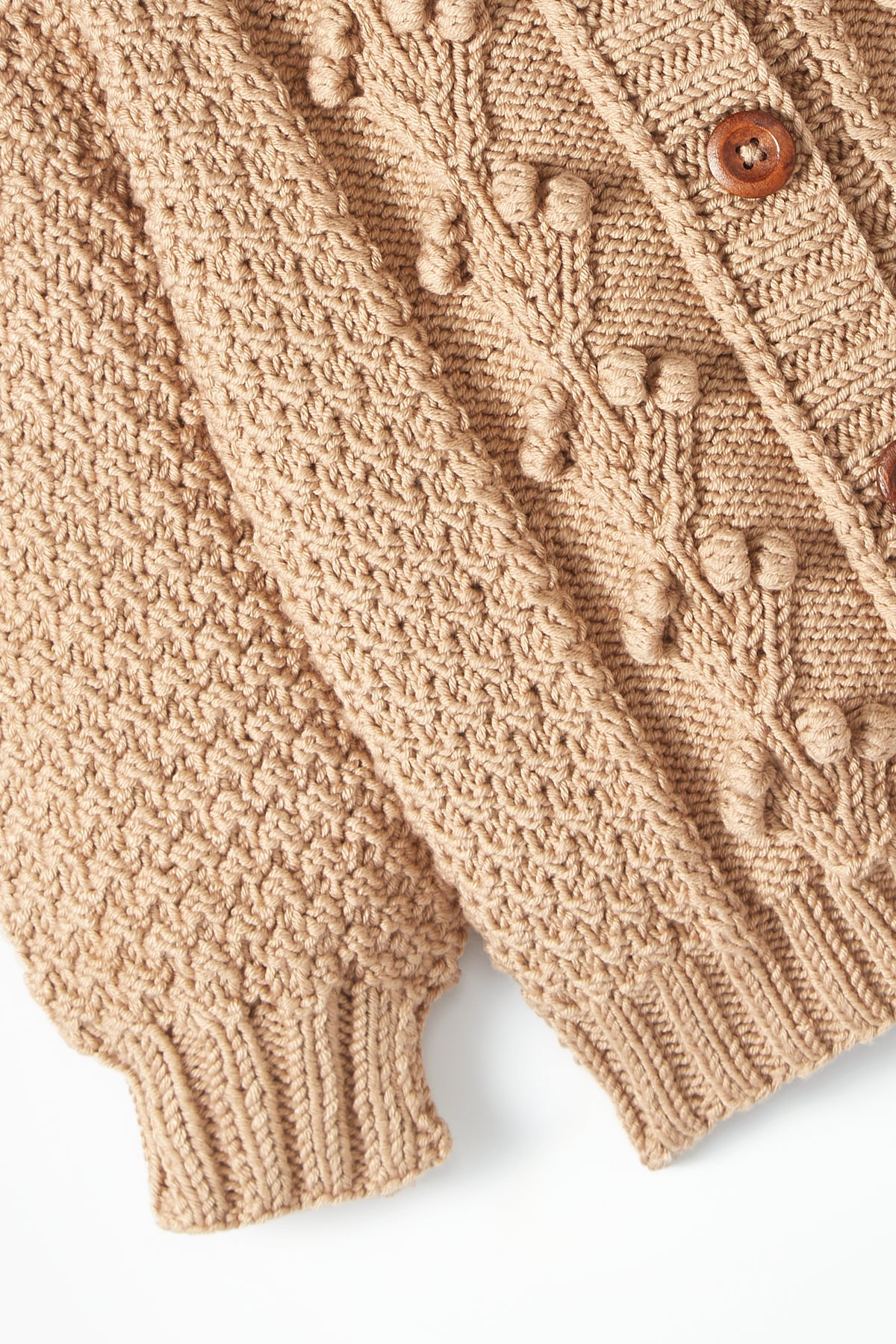 Cotton Cardigan Sand