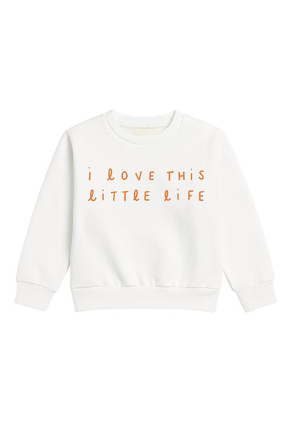 Pasta Sweatshirt - Ecru