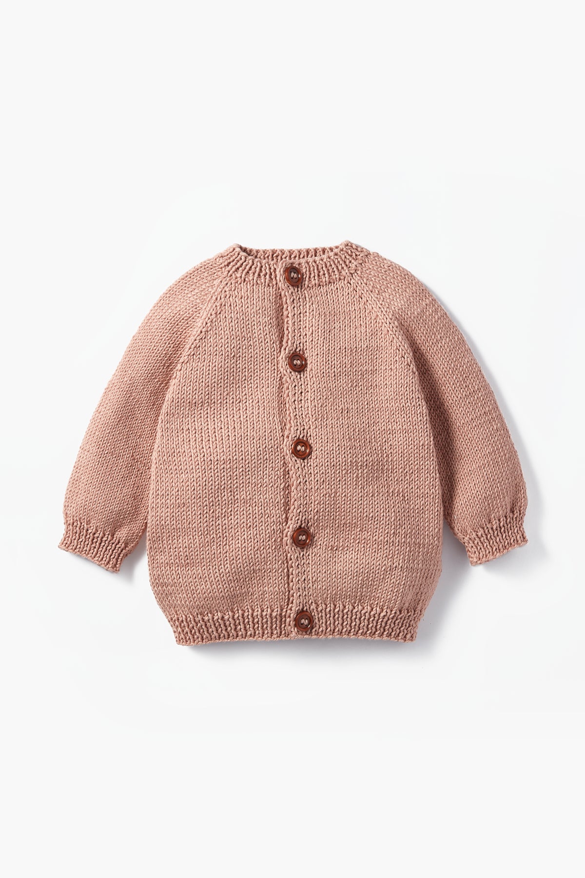 Cotton Baby Cardigan Pink