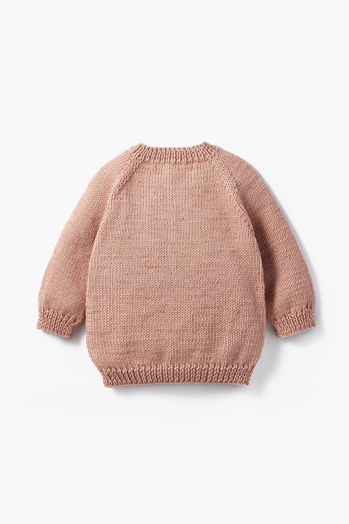 Cotton Baby Cardigan Pink
