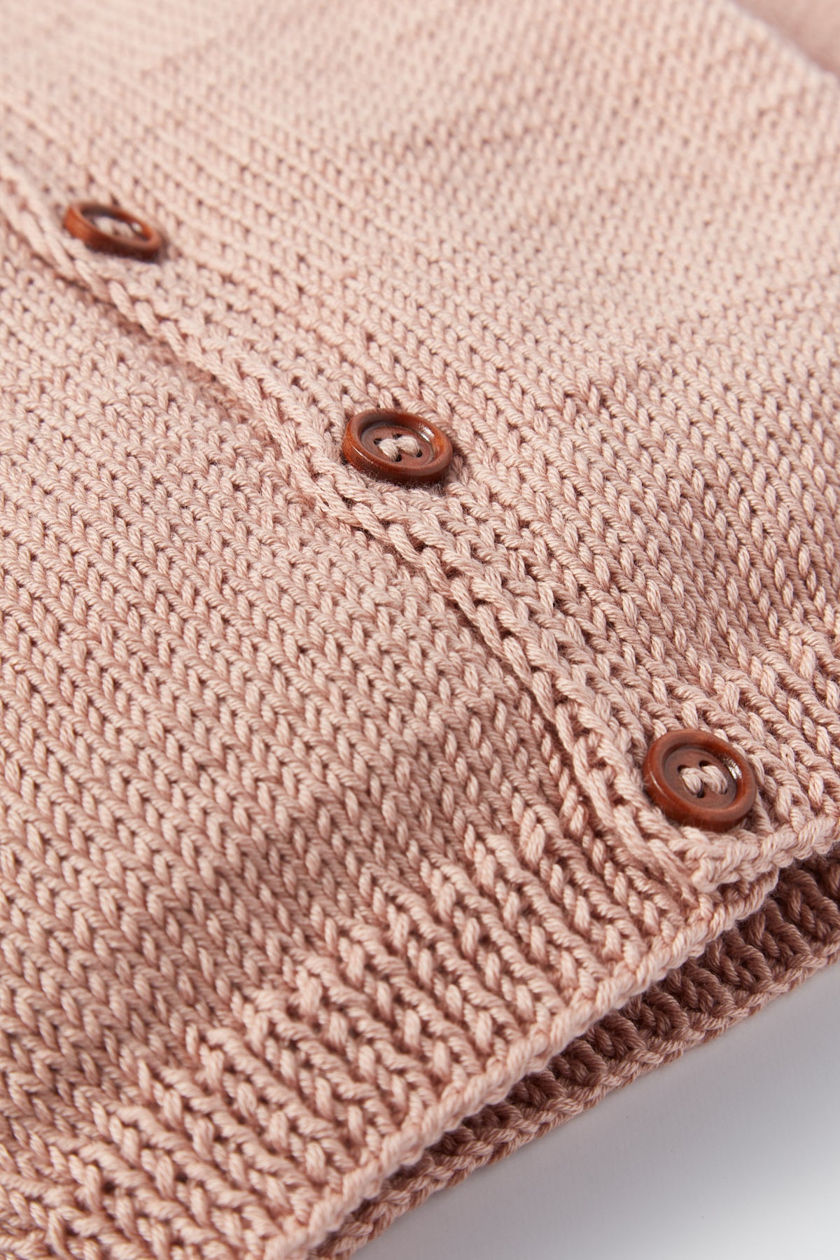 Cotton Baby Cardigan Pink