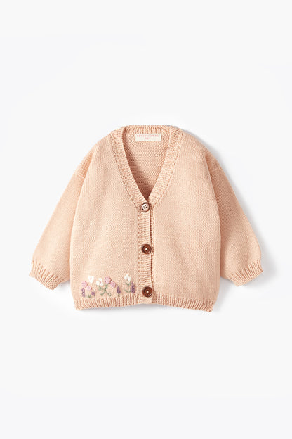 Cotton Embroidered Cardigan